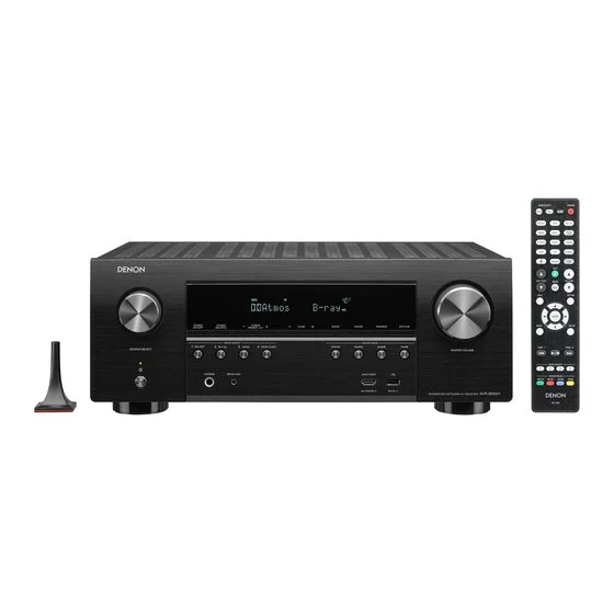 Denon AVRX4300H Network AV Receiver AVR-X4300H Black | Hyperfi